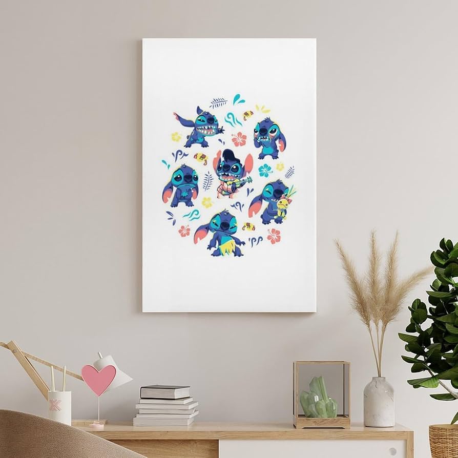 スティッチ ポスターセット A4サイズ Amazon.co.jp: Stitch スティッチ ポスター アートパネル 絵画